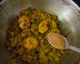 A picture of step 3 of Lau Chingri.
