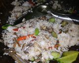 Foto langkah ke 3 dari resep Nasi liwet,ayam dan sambel terong bakar.