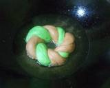 Cara Membuat Donut Korea korean Twisted Doughnut Coklat Pandan 6