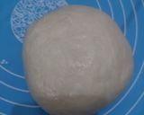 Foto langkah ke 4 dari resep (Sourdough Discard) Homemade Pizza - Sosis & Bakso.