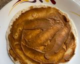 A picture of step 1 of Nutella rollups.