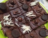 Foto langkah ke 6 dari resep Kladdkaka (Swedish chocolate cake).