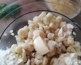 Keto "krumplipüré" recept fázis 4 fotója