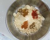 A picture of step 1 of Paneer Tikka Masala.