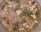 Foto langkah ke 2 dari resep Bubur Saring: Sapi Tofu Buncis.