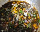હોટ એન્ડ સોર સૂપ(Hot & Sour Soup Recipe In Gujarati) રેસીપી સ્ટેપ4ફોટો