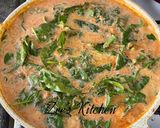 A picture of step 7 of Creamy Shrimp Spinach.