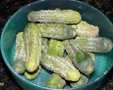 Foto del paso 1 de la receta: Pepinillos baby agridulces