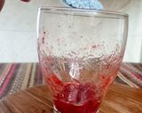 A picture of step 5 of Strawberry Faluda.