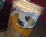 A picture of step 2 of Post Training Smoothie.