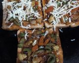 পিজ্জা স্যান্ডউইচ (pizza sandwich recipe in Bengali) রেসিপির ধাপ 3 ছবি