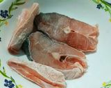 A picture of step 1 of Traditional Bengali Chital Fish Kalia Clown Knife fish gravy.