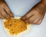 A picture of step 10 of Pin Wheel Samosa.