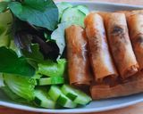 A picture of step 6 of Chả Giò (Vietnamese Fried Spring Rolls).