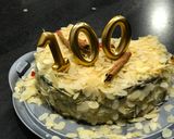 Foto del paso 13 de la receta Tarta de zanahoria y chocolate blanco para el 100 cumple de Carmelita 👵🏼🍰🎄(thermomix)