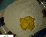 A picture of step 1 of Fish roll.