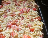 Foto del paso 8 de la receta: Pollo al horno con papas y muzzarella