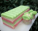 Foto langkah ke 6 dari resep Bolu Kukus Lapis Tepung Ketan.