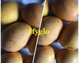 A picture of step 1 of Mango puree.