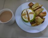 A picture of step 9 of Deep fried ginger sweet potatoes #breakfast ideas.