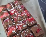 Une image de l'étape 5 de Tablettes de chocolat 🍫 praliné aux fraises 🍓.