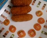 A picture of step 6 of Yam kebab.