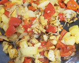 Foto del paso 3 de la receta: Salmón sobre verduras asadas