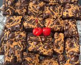 Foto langkah ke 5 dari resep Brownies choco chips cheese🧀.