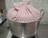 Foto langkah ke 4 dari resep Lupis Ketan Segitiga (tanpa cetakan daun pisang).