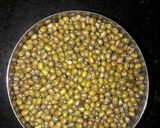 A picture of step 1 of Moong beans dalmoth.