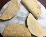 A picture of step 12 of Capsicum Corn stuffed Wheat Flour Tacos.