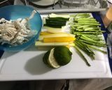 白酒佐鮭魚的食譜步驟1照片