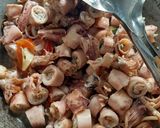 Foto langkah ke 3 dari resep Oseng Cumi Asin Pedas.
