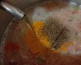 A picture of step 2 of Yellow Moong dal.