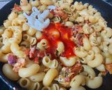 A picture of step 3 of Red Sauce Pasta.