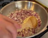 A picture of step 1 of Fava bean dip. فول مدمس fool Mdamass.