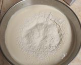 Foto langkah ke 1 dari resep Bolu Lapis Taro Meisis Kukus.