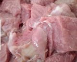A picture of step 1 of 3 Spice Lauki Gosht.