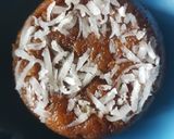 A picture of step 5 of Sattu halwa.
