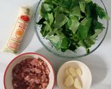 รูปขั้นตอนการทำที่ 1 ของ "แกงจืดตำลึงเต้าหู้ไข่หมูสับ" 🌿🐷🥣