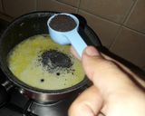 A picture of step 3 of Sore Throat Cinnamon tea.