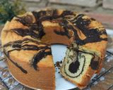 Foto langkah ke 8 dari resep Marmer cake Lembut.