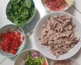 Foto langkah ke 1 dari resep Cakalang suwir pedas kecombrang.
