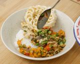 Foto langkah ke 5 dari resep Telur Buncis Oseng Bawang Devina Hermawan.