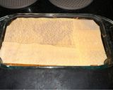A picture of step 3 of Mainly sauce lasagna 🤣.