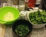 Foto del paso 4 de la receta: Pollo al horno con arroz y salsa de espinacas