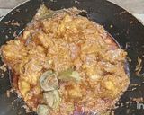 A picture of step 4 of Masala Chicken Biryani.