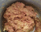 Foto langkah ke 3 dari resep Bola Daging Telur Puyuh Kuah Santan.