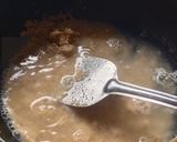 A picture of step 2 of Wheat Flour halwa with jaggery.