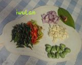 Foto langkah ke 1 dari resep Oseng Oncom Pete Pedas.